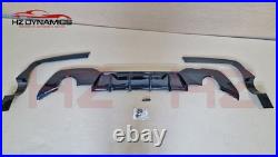 For Bmw 3 Series G20 G21 M Sport Gloss Black Rear Diffuser Competition 2018+