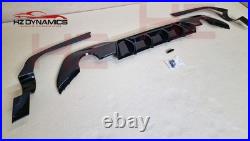 For Bmw 3 Series G20 G21 M Sport Gloss Black Rear Diffuser Competition 2018+
