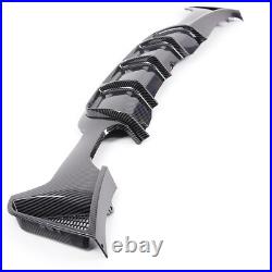 For Bmw 4 Series F32 F33 F36 Performance Sport Rear Diffuser Valance Carbon Look