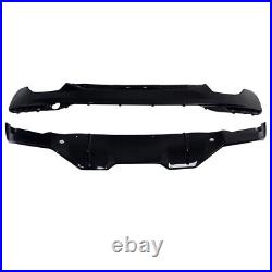 For Bmw 5er G30 G31 M Sport Body Kit Front Splitter Rear Diffuser Gloss Black