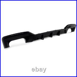 For Bmw 6 Series F06 F12 F13 M-sport Rear Diffuser Quad Exhuast Gloss 2012-2018
