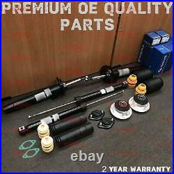 For Bmw E46 M Sport Front Rear Shock Absorbers Dust Covers Top Strut Mounts Kit