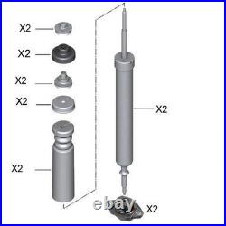 For Bmw E92 E93 Rear M Sport Shock Absorbers Bump Stop Strut Mounting Mounts Kit
