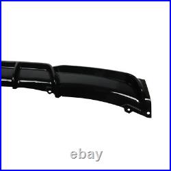 For Bmw F30 3 Series M Sport Performance Rear Diffuser Twin Exhaust Rear Bumper