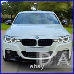 For Bmw F30 M Performance Body Kit Front Lip Splitter Dual Exit Diffuser Spoiler