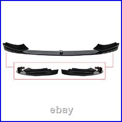 For Bmw F33 M Sport Body Kit Front Splitter Rear Diffuser Spoiler Gloss Black Uk