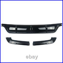For Bmw X5 F15 M Sport Knight Aero Kit Rear Diffuser Lip Splitter Valance Gloss
