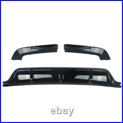 For Bmw X5 F15 M Sport Knight Aero Kit Rear Diffuser Lip Splitter Valance Gloss