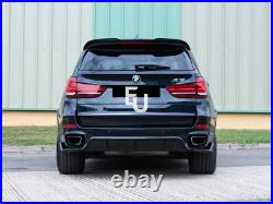 For Bmw X5 F15 M Sport Knight Aero Kit Rear Diffuser Lip Splitter Valance Gloss