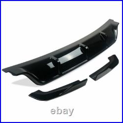 For Bmw X5 F15 M Sport Knight Aero Kit Rear Diffuser Lip Splitter Valance Gloss