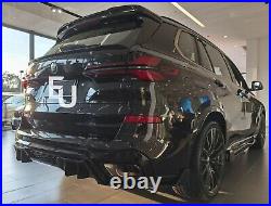 For Bmw X5 G05 M Sport Gloss Black Competitive Style Rear Bumper Diffuser