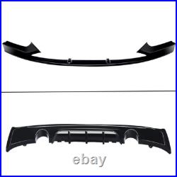 Front Splitter Rear Diffuser Body Kits For 2014-18 Bmw 2 Series F23 F22 M Sport