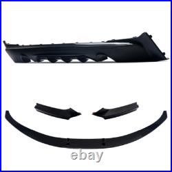 Front Splitter Rear Diffuser Body Kits For 2014-18 Bmw 2 Series F23 F22 M Sport