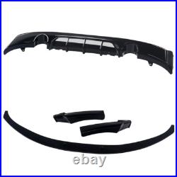 Front Splitter Rear Diffuser Body Kits For 2014-18 Bmw 2 Series F23 F22 M Sport