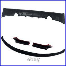 Front Splitter Rear Diffuser Body Kits For 2014-18 Bmw 2 Series F23 F22 M Sport