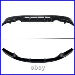 Front Splitter Rear Diffuser Body Kits For 2014-18 Bmw 2 Series F23 F22 M Sport
