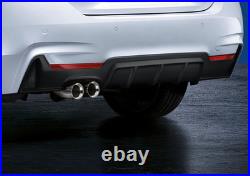 GENUINE BMW F32 F33 F36 4 Series M Performance Rear Diffuser 51192334543. UL6