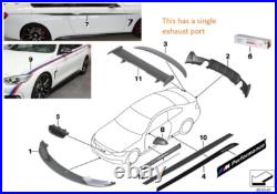 GENUINE BMW F32 F33 F36 M Performance Rear Diffuser 51192334543. 4 Series. 13X GENUINE BMW F32 F33 F36 M Performance Rear Diffuser 51192334543. 4 Series. 13X