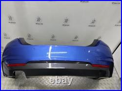 Genuine 2016 Bmw 4 Series F32 F33 F36 M Sport Rear Bumper In Blue B45