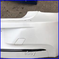 Genuine BMW 1 Series F20 Sport Rear Bumper 7273793 2011-2015 In White