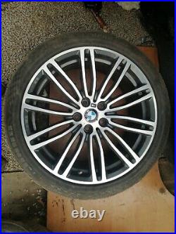 Genuine BMW 5 Series 19 M Sport Rear Alloy Wheel 664M G30 G31 7855086 9J Tyre
