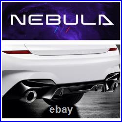 Genuine BMW G20 MPerformance Gloss Black Rear Bumper Diffuser 51192455856 New Genuine BMW G20 MPerformance Gloss Black Rear Bumper Diffuser 51192455856 New