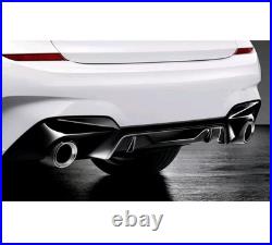 Genuine BMW G20 MPerformance Gloss Black Rear Bumper Diffuser 51192455856 New Genuine BMW G20 MPerformance Gloss Black Rear Bumper Diffuser 51192455856 New