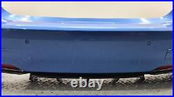 Genuine Bmw 3 Series F30 M Sport Complete Rear Bumper Estoril-blau Metallic B45