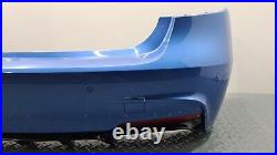 Genuine Bmw 3 Series F30 M Sport Complete Rear Bumper Estoril-blau Metallic B45