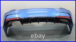 Genuine Bmw 3 Series F30 M Sport Complete Rear Bumper Estoril-blau Metallic B45