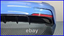 Genuine Bmw 3 Series F30 M Sport Complete Rear Bumper Estoril-blau Metallic B45