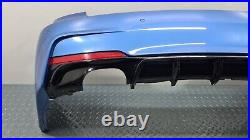 Genuine Bmw 3 Series F30 M Sport Complete Rear Bumper Estoril-blau Metallic B45