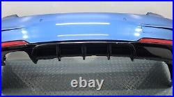 Genuine Bmw 3 Series F30 M Sport Complete Rear Bumper Estoril-blau Metallic B45