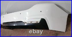 Genuine Bmw 4 Series F32 F33 F36 M Sport Rear Bumper White Pdc 13-16 51128054566