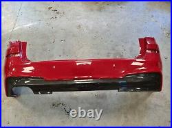 Genuine Used BMW M Sport Rear Bumper and Diffuser in Red Fits X3 F25