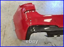 Genuine Used BMW M Sport Rear Bumper and Diffuser in Red Fits X3 F25