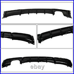 Gloss Black For Bmw F30 F31 M Sport Body Kit Front Spliter Rear Diffuser 12-18