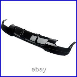 Gloss Black M Sport Rear Bumper Diffuser For Bmw E90 3 Series Saloon 2005-6/2012