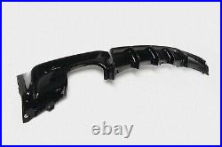 Gloss Black Rear Diffuser For Bmw 3 Series F30 F31 M Sport Twin Exhaust Uk