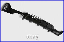Gloss Black Rear Diffuser For Bmw 4 Series F32/f33 F36 M Sport Performance Twin