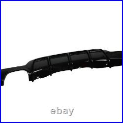 Gloss Black Rear Diffuser For Bmw 4 Series F32/f33/f36 M Sport Performance Twin