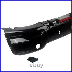 Gloss Black Rear Diffuser For Bmw F20 F21 125 M Sport Performance 11-15 F1 Style