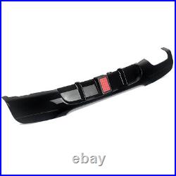 Gloss Black Rear Diffuser With LED For BMW 3Series E90 E91 2005-2013 M Performance