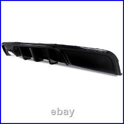 Gloss Black Rear Diffuser With LED Light For BMW 1 Series E82 M Sport Coupe 07-13