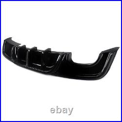 Gloss Black Rear Diffuser With LED Light For BMW 1 Series E82 M Sport Coupe 07-13