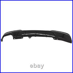 Gloss Black Twin Rear Diffuser Spoiler Splitter For Bmw 5 Series F10 F11 M Sport