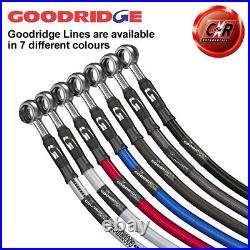Goodridge Steel Carbo Hoses For BMW 316i 1.9 Comp Sport ABS 99-01 SBW0201-6C-CB