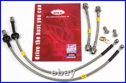 HEL BMW-4-527 Rear 2x Brake Hoses Braided for BMW 6 Series E64 635d Sport