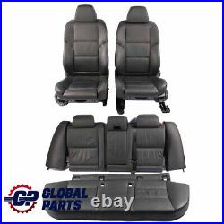 Leather Seats BMW E61 Sport Heated Black Interior Front Rear Seat Door Cards