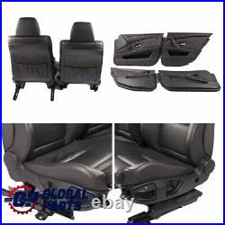 Leather Seats BMW E61 Sport Heated Black Interior Front Rear Seat Door Cards